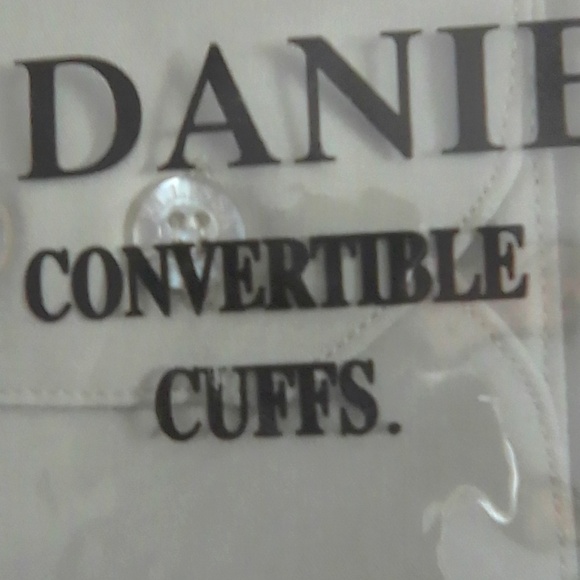 NWT Daniel Ellissa mens long sleeve dress shirt size L (16 1/2) color:Sage - Picture 4 of 5